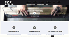 Desktop Screenshot of esdipberlin.com